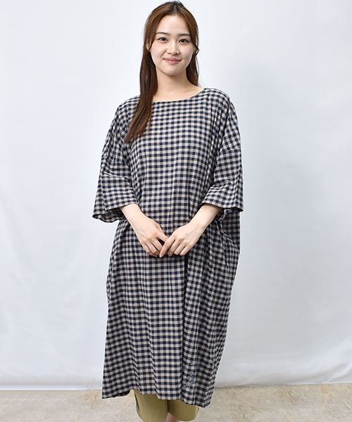 99 ベージュ×ネイビー