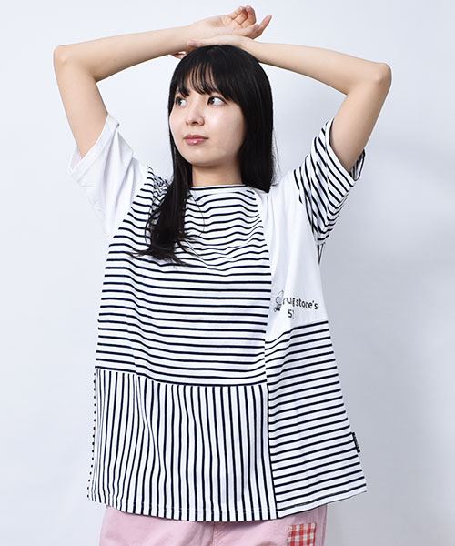 01 ホワイト×ネイビー