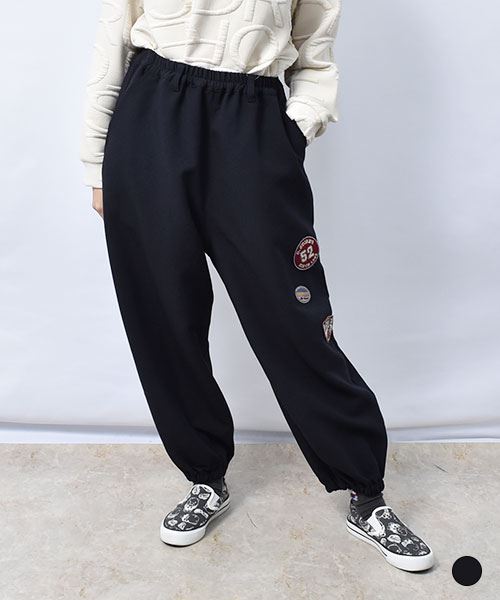 【パンツ】 ワッペン パンツ