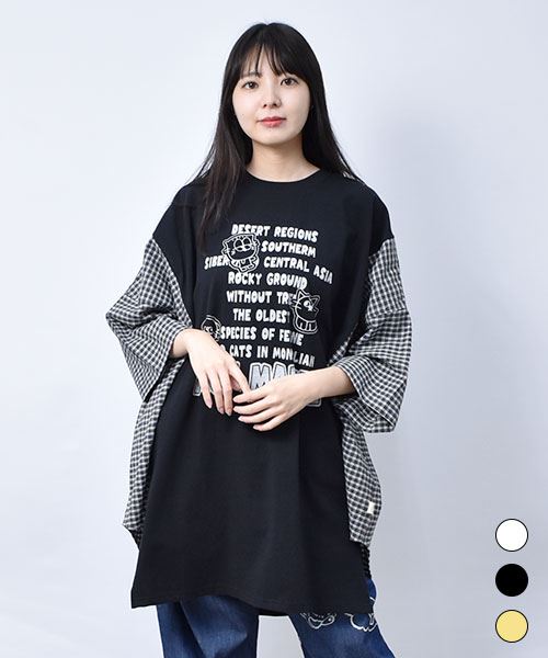 【チュニック】 サイドチェック BIG チュニック