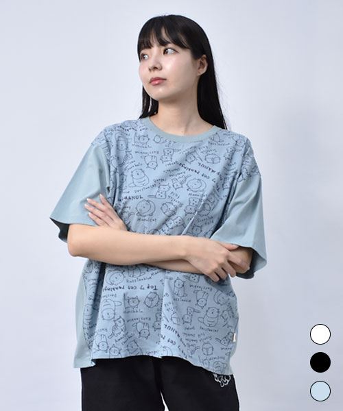 【Tシャツ】 ネコちゃんズ さらっと Tシャツ