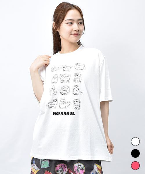 【Ｔシャツ】 ネコちゃんズ プリントＴ