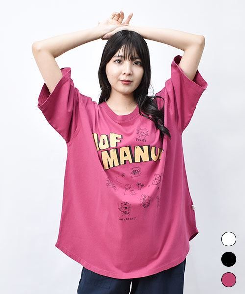 【Ｔシャツ】 マヌル船長 プリントＴ