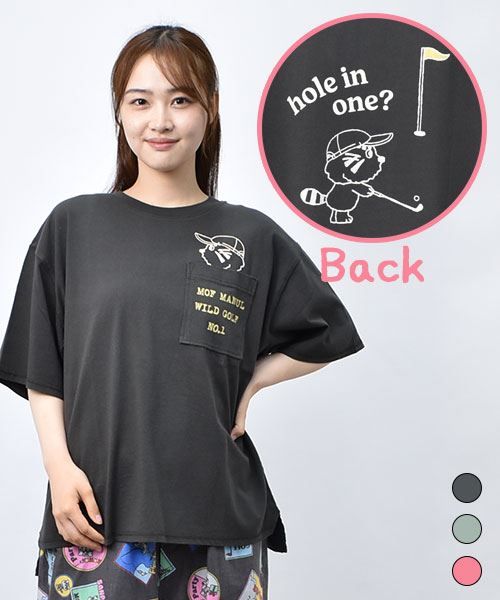 【Tシャツ】 ミニポケット ゴルフ Tシャツ