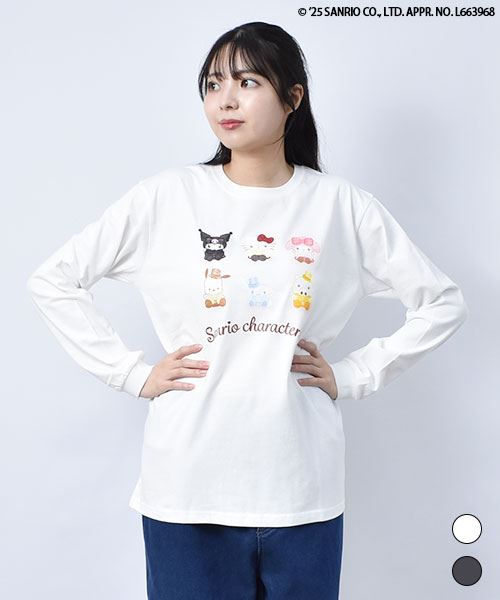 【サンリオキャラクターズ × スタンディ】 プリント トレーナー