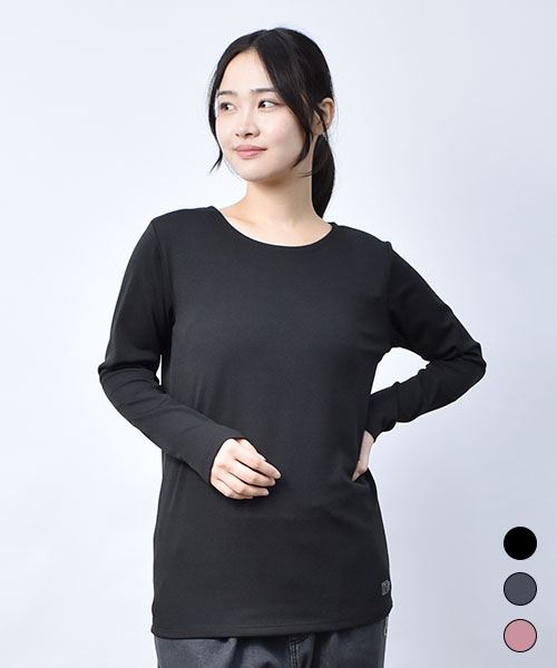 あったかインナー クルーネック