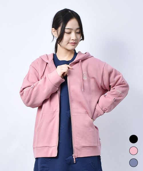 裏起毛 ゆったり パーカー