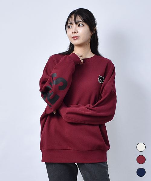 【スウェット トレーナー / 裏起毛】 BIG バックロゴ トレーナー