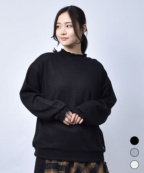 【ニットソー】 メローフリル ニットソー