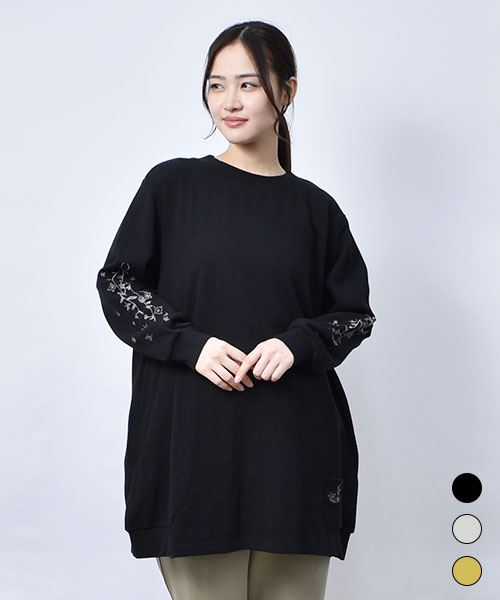 【スウェット トレーナー】 ミニポケ ゆったり トレーナー