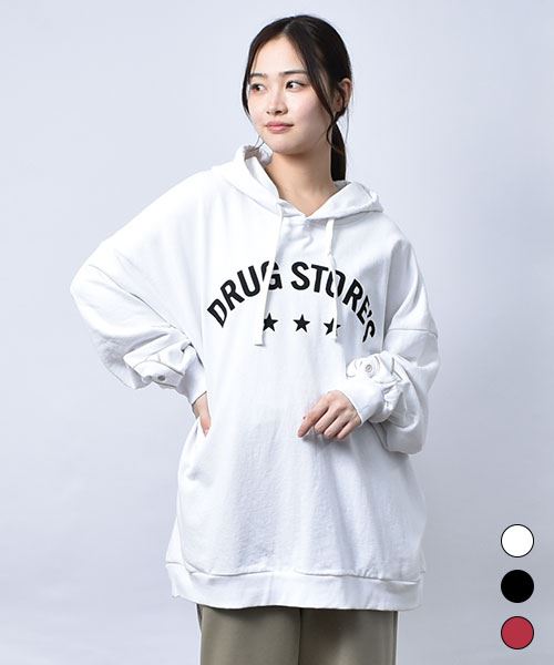 【パーカー】 ひょっこりスタンディ BIG パーカー