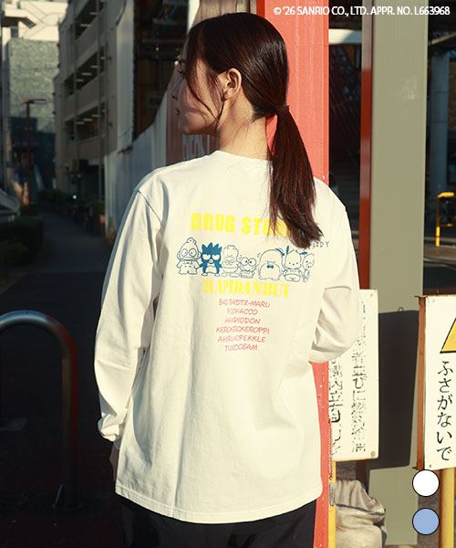 【サンリオキャラクターズ × スタンディ】 バックプリント トレーナー