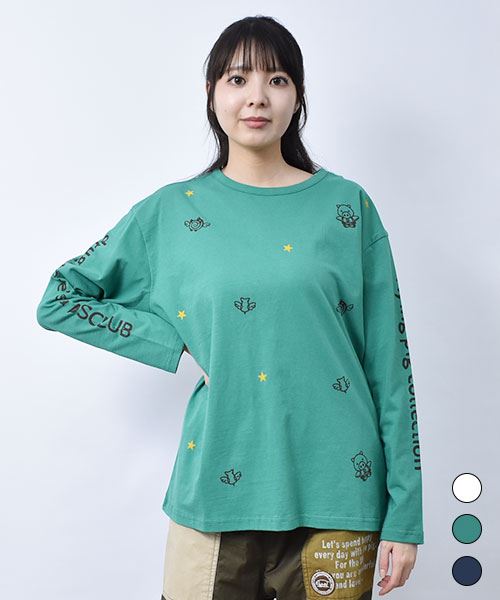 【トレーナー】 フライングピッグ プリント BIGT