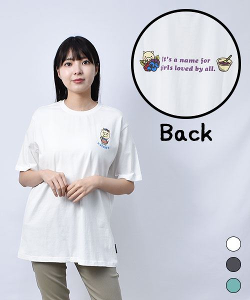 【Tシャツ】 民族スタンディ プリント Tシャツ