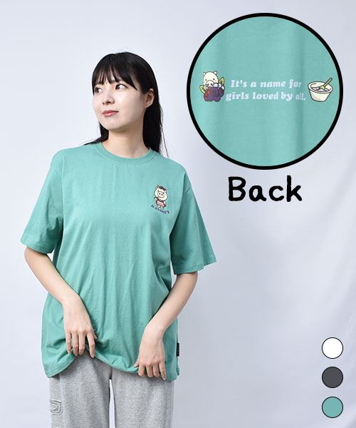 【Tシャツ】 民族スタンディ プリント Tシャツ