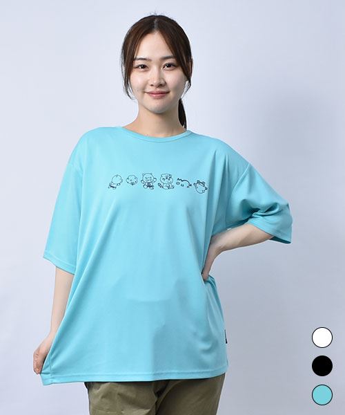 【Tシャツ】 キャラクターズ メッシュ プリントT
