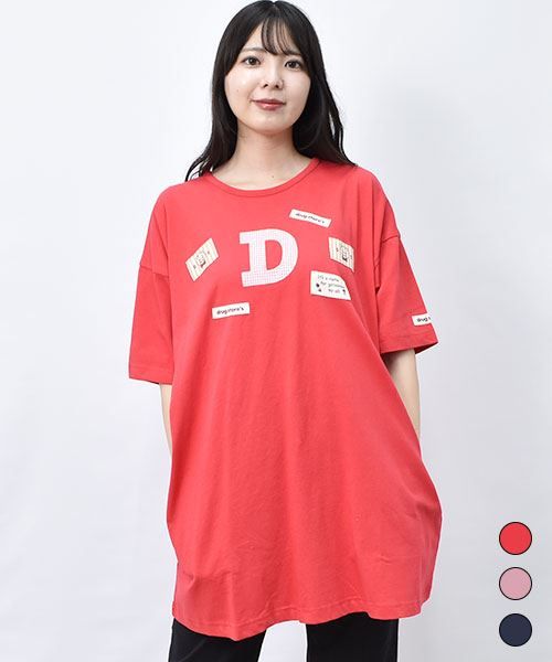 【Tシャツ】 スタンディ ネームタグ Tシャツ