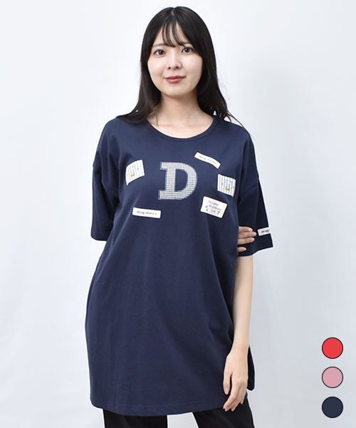 【Tシャツ】 スタンディ ネームタグ Tシャツ