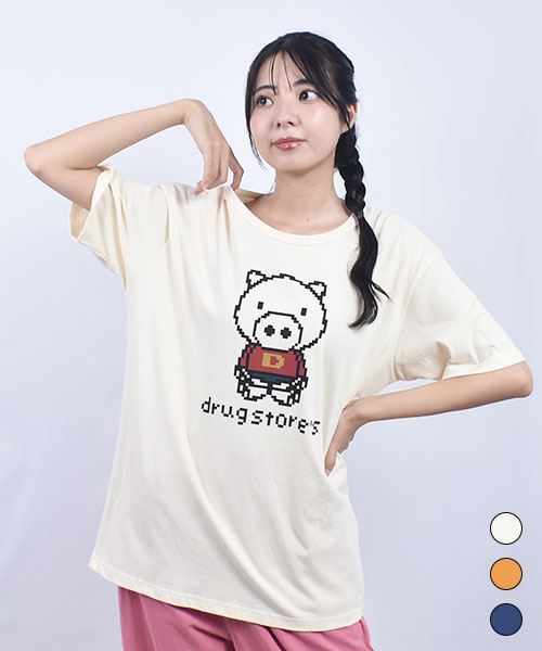 drug store's 20/-OE天竺 スタンディプリント BIGT