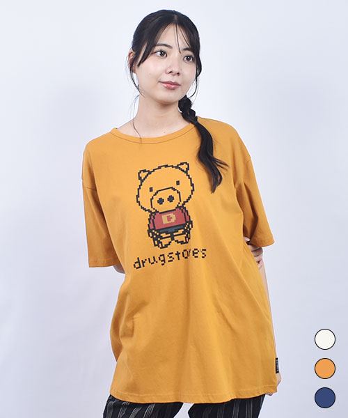 drug store's 20/-OE天竺 スタンディプリント BIGT