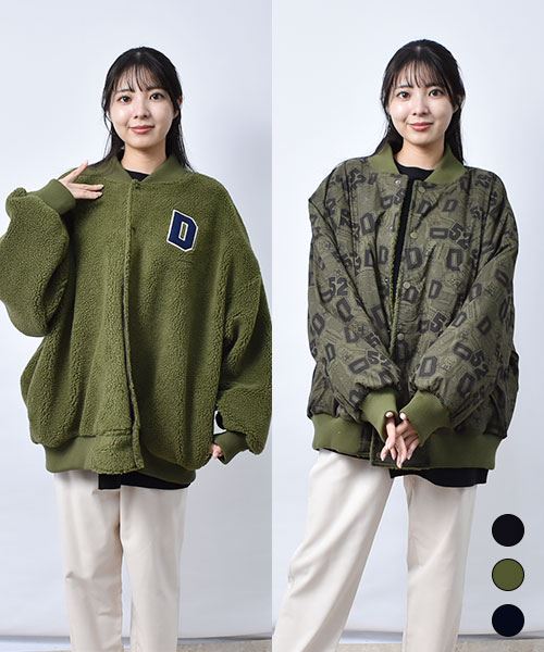 【ブルゾン】 リバーシブル　BIG ボアブルゾン