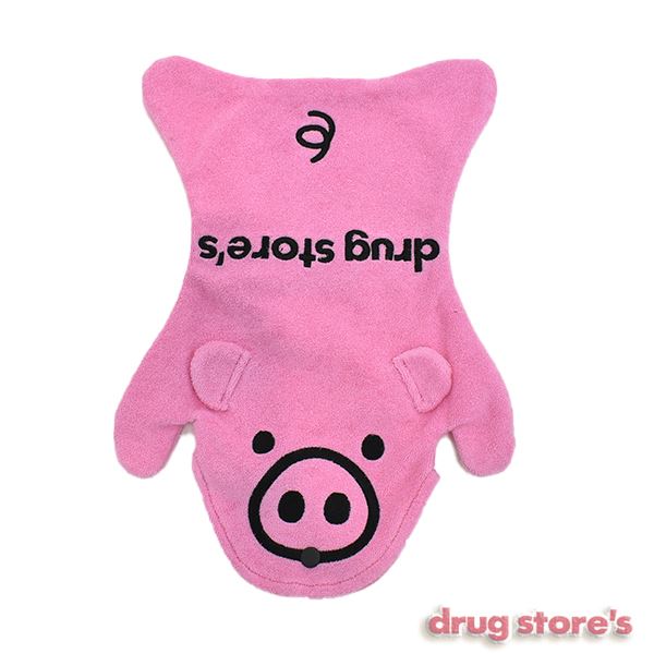 drug store's ブタタオル