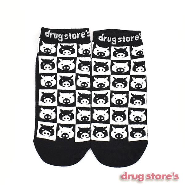 drug store's 【アンクルソックス】 3Pセット買いでお得☆オリジナルソックス