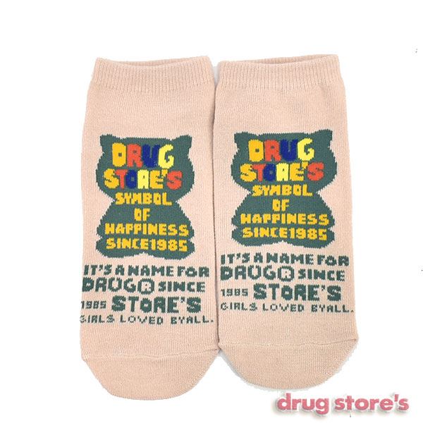 drug store's 【アンクルソックス】 3Pセット買いでお得☆オリジナルソックス
