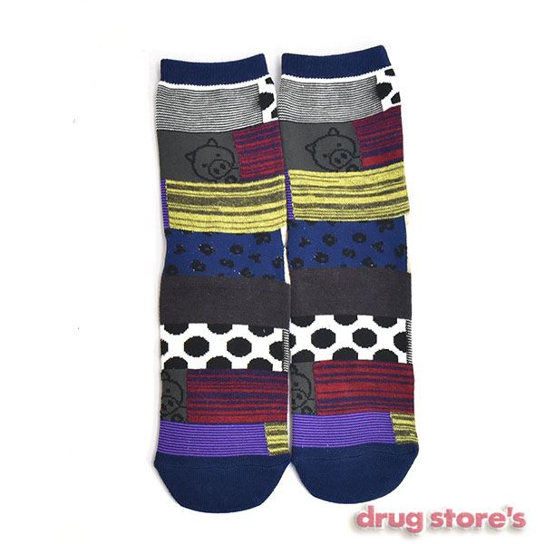 drug store's 【クルーソックス】 2Pセット買いでお得☆オリジナルソックス