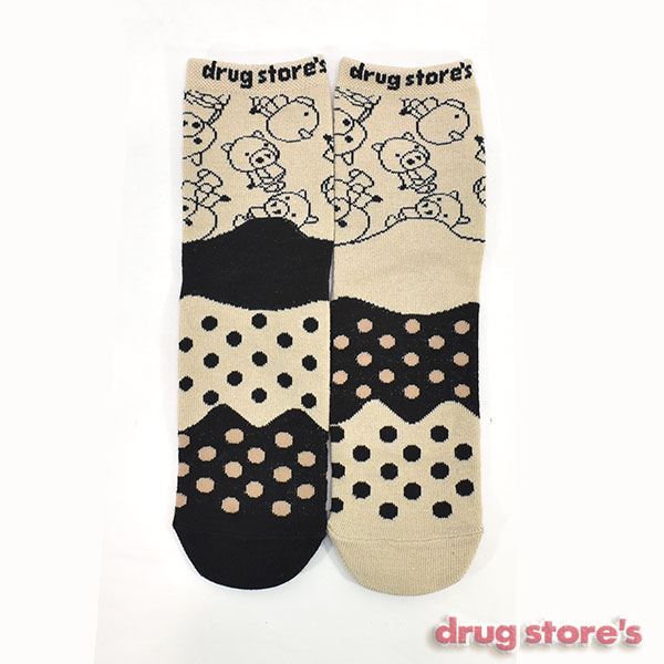 drug store's 【クルーソックス】 2Pセット買いでお得☆オリジナルソックス