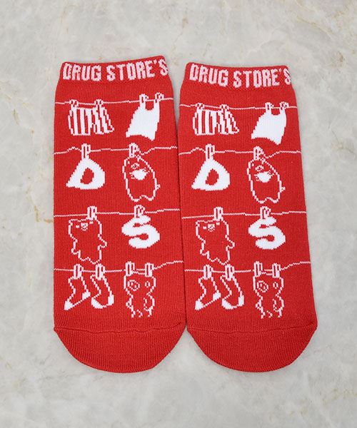 drug store's 【アンクルソックス】 3Pセット買いでお得☆オリジナルソックス
