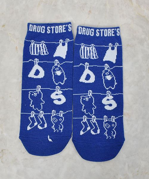 drug store's 【アンクルソックス】 3Pセット買いでお得☆オリジナルソックス