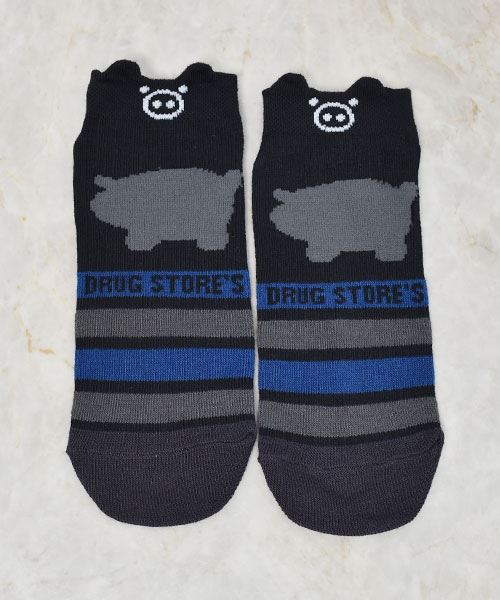 drug store's 【アンクルソックス】 3Pセット買いでお得☆オリジナルソックス