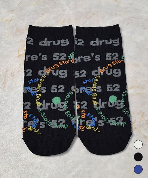 drug store's 【アンクルソックス】 3Pセット買いでお得☆オリジナルソックス