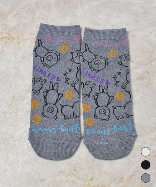drug store's 【アンクルソックス】 3Pセット買いでお得☆オリジナルソックス