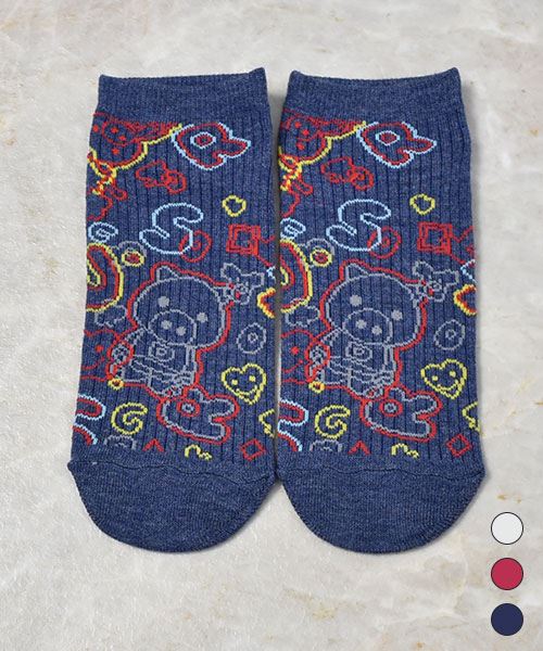 drug store's 【アンクルソックス】 3Pセット買いでお得☆オリジナルソックス
