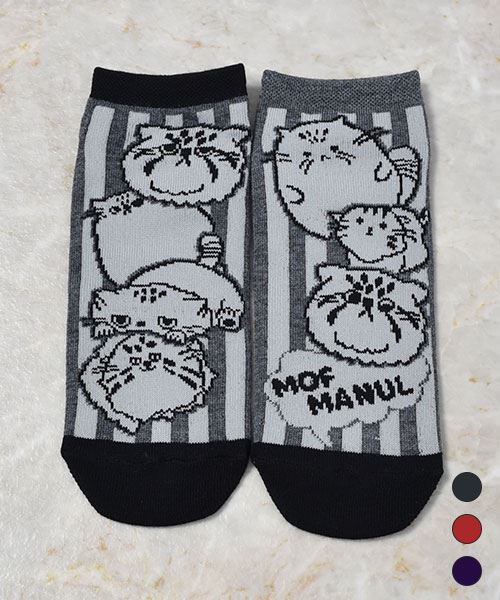 mof manul 【アンクルソックス】 3Pセット買いでお得☆オリジナルソックス