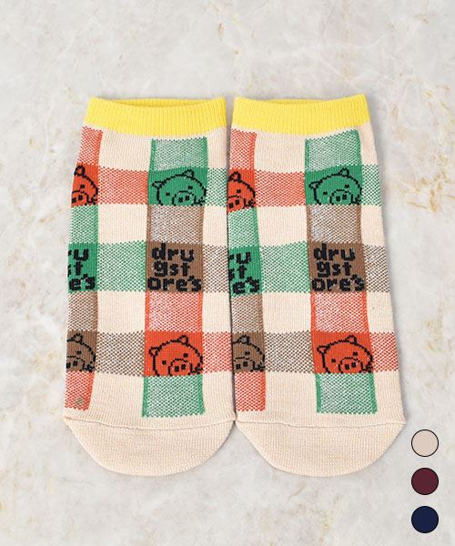 drug store's 【アンクルソックス】3Pセットでお得