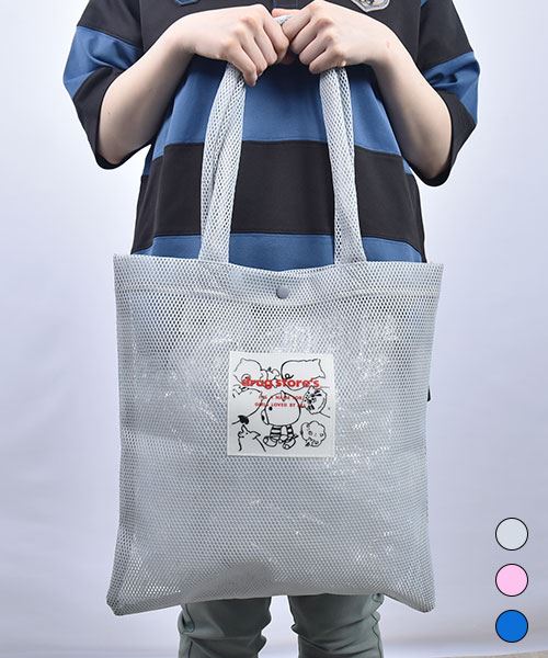 drug store's メッシュ トートバッグ
