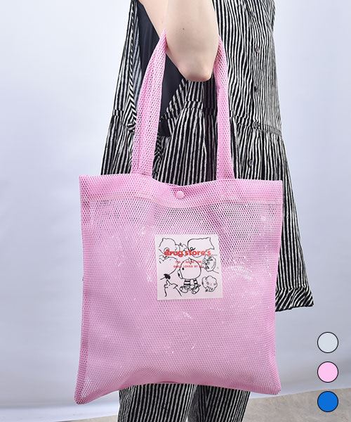 drug store's メッシュ トートバッグ