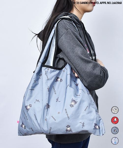 【クロミ × drug store's】 折りたたみ エコバッグ