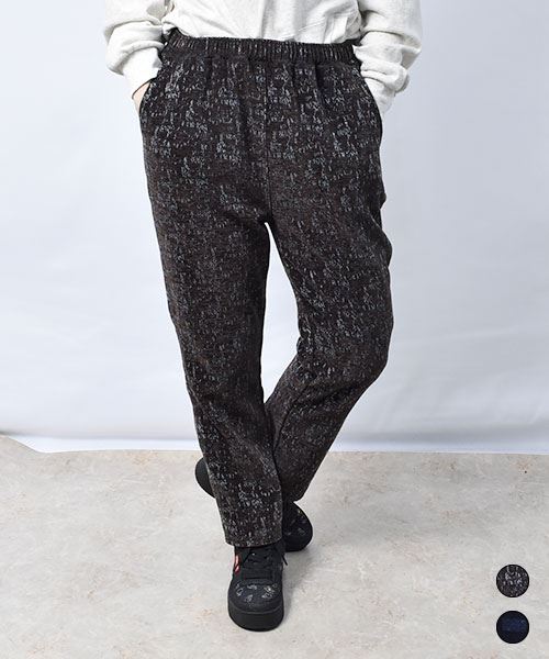 ジャガード パンツ
