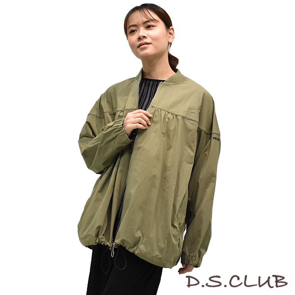 D.S.CLUB ギャザー切替BZ(F 52 カーキ): トップス | drug store'sWEB