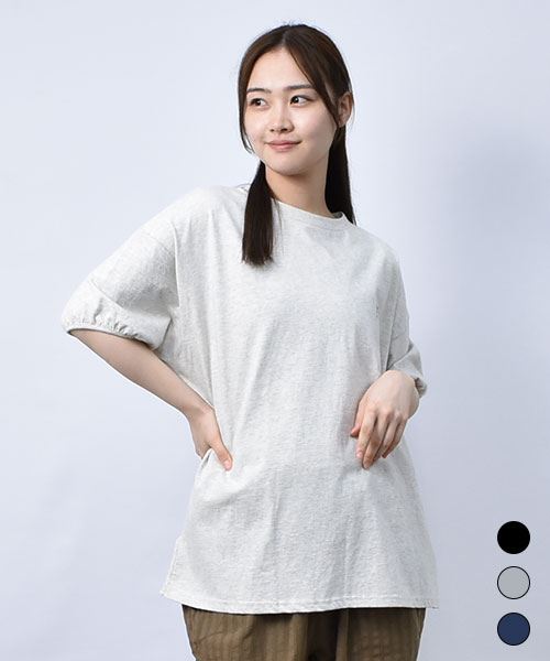 【Tシャツ】 ゆったり シンプル Tシャツ