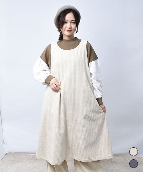 【ジャンスカ】 コーデュロイ ジャンスカ