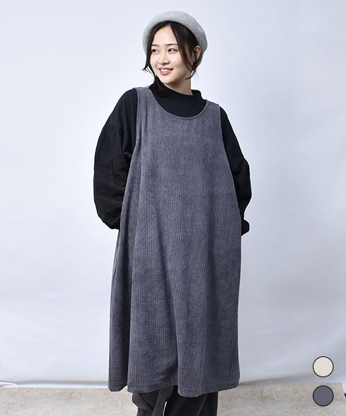 【ジャンスカ】 コーデュロイ ジャンスカ