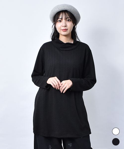 【インナー / ジャガード】 タートルネック インナー