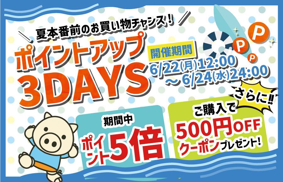ポイントアップ3DAYS